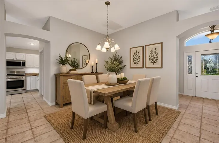 Dining Room-Virtually Staged