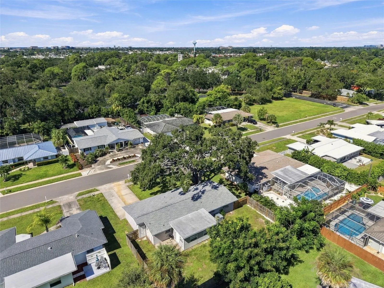 Aerial Neighborhood