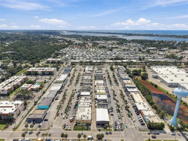 Aerial Shopping Area