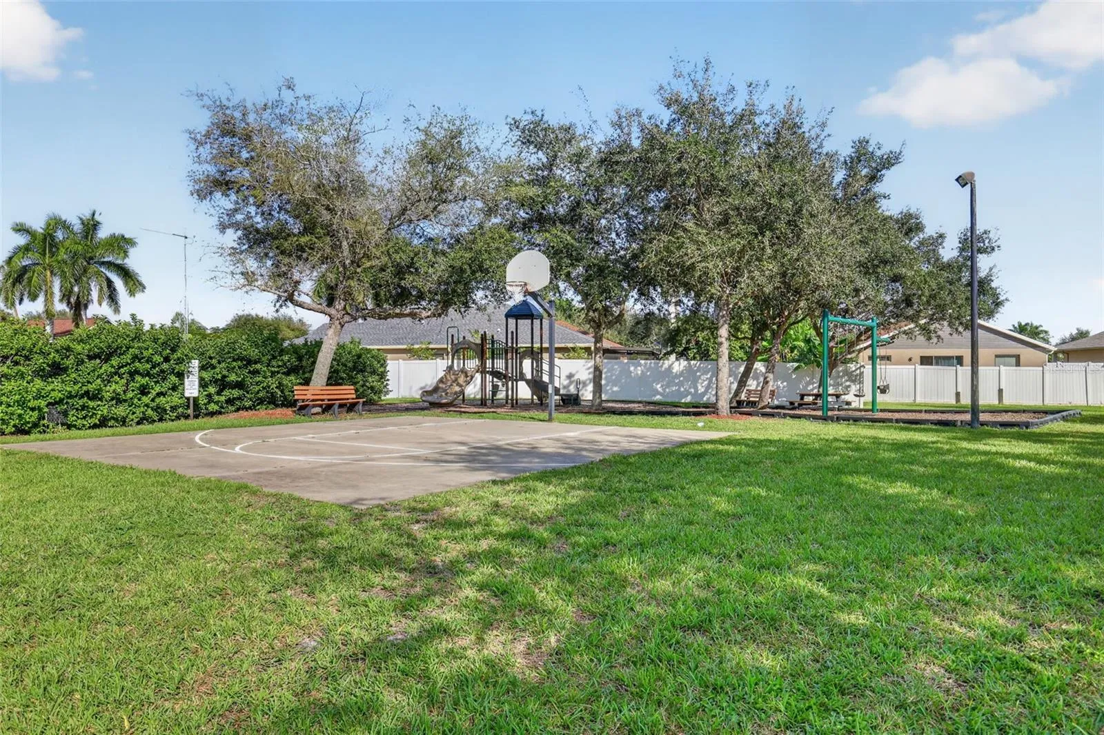 PLAYGROUND AND BASKETBALL COURT