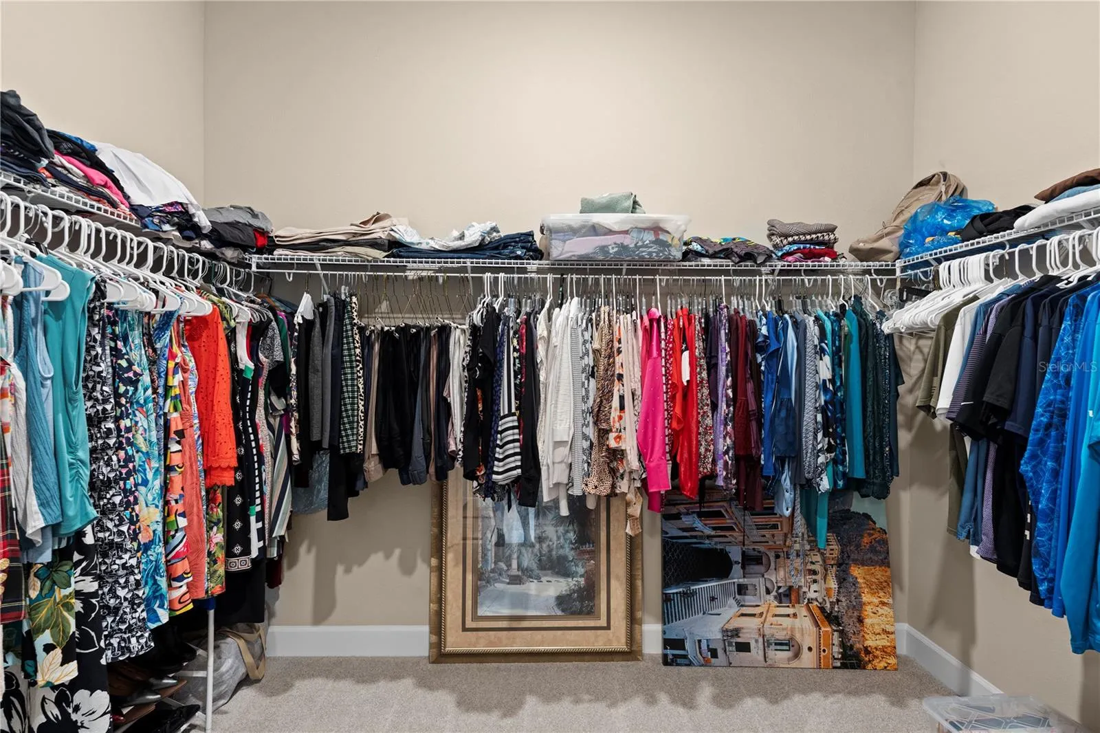 Primary Suite Walk-In Closet