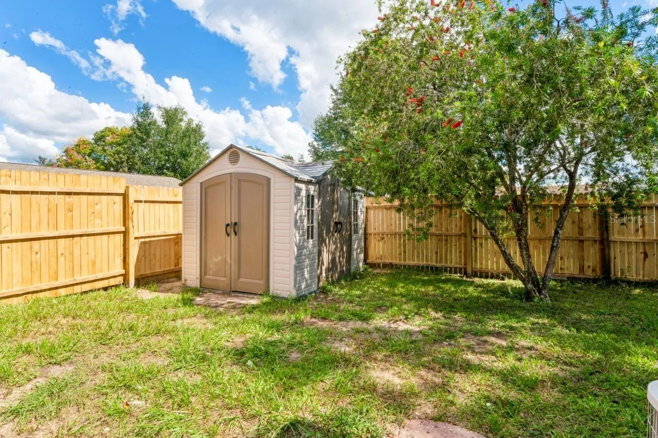 Fenced Yard