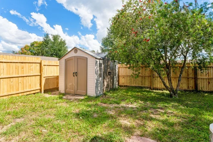 Fenced Yard