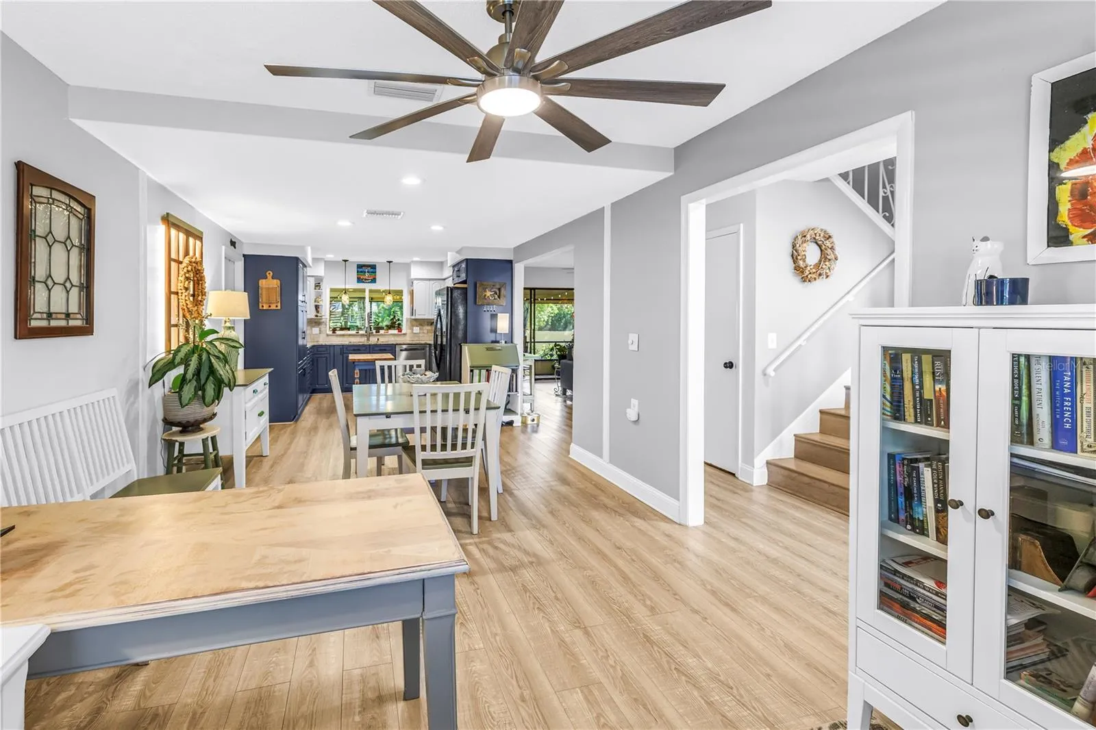 Dining Area /Office open to Kitchen