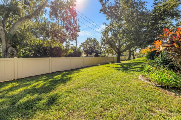Lawn off of the Lanai