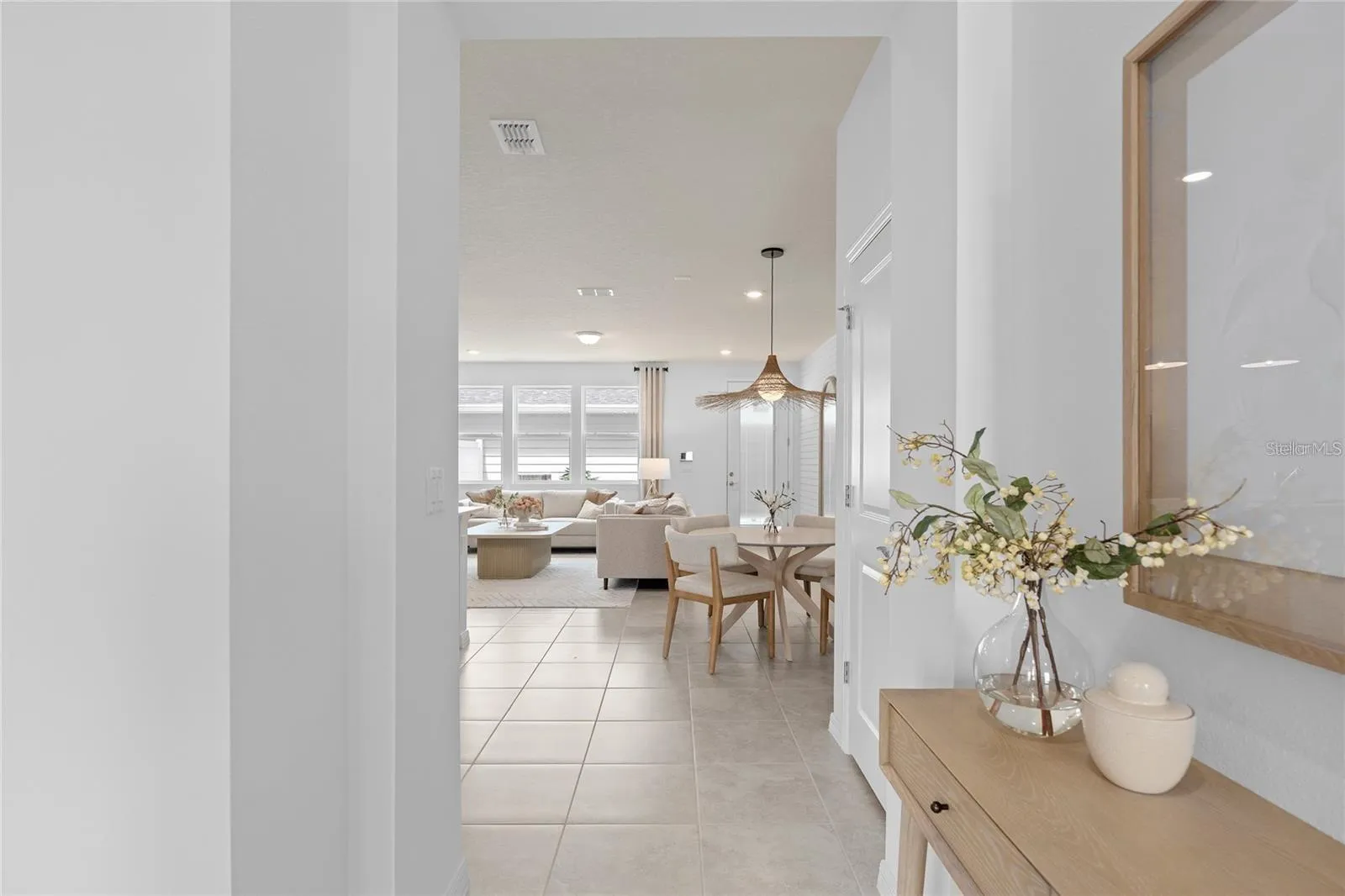 Model Home Design Only. Pictures and furnishings are for illustrative purposes only. Elevations, colors and options may vary. Furniture is for model home staging only.