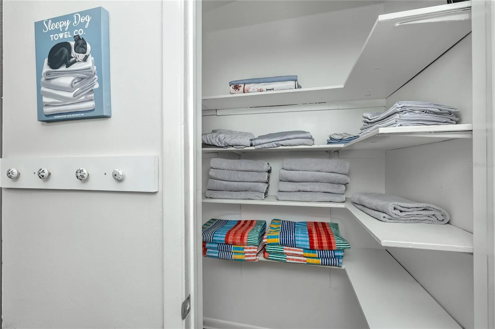 Large hall closet