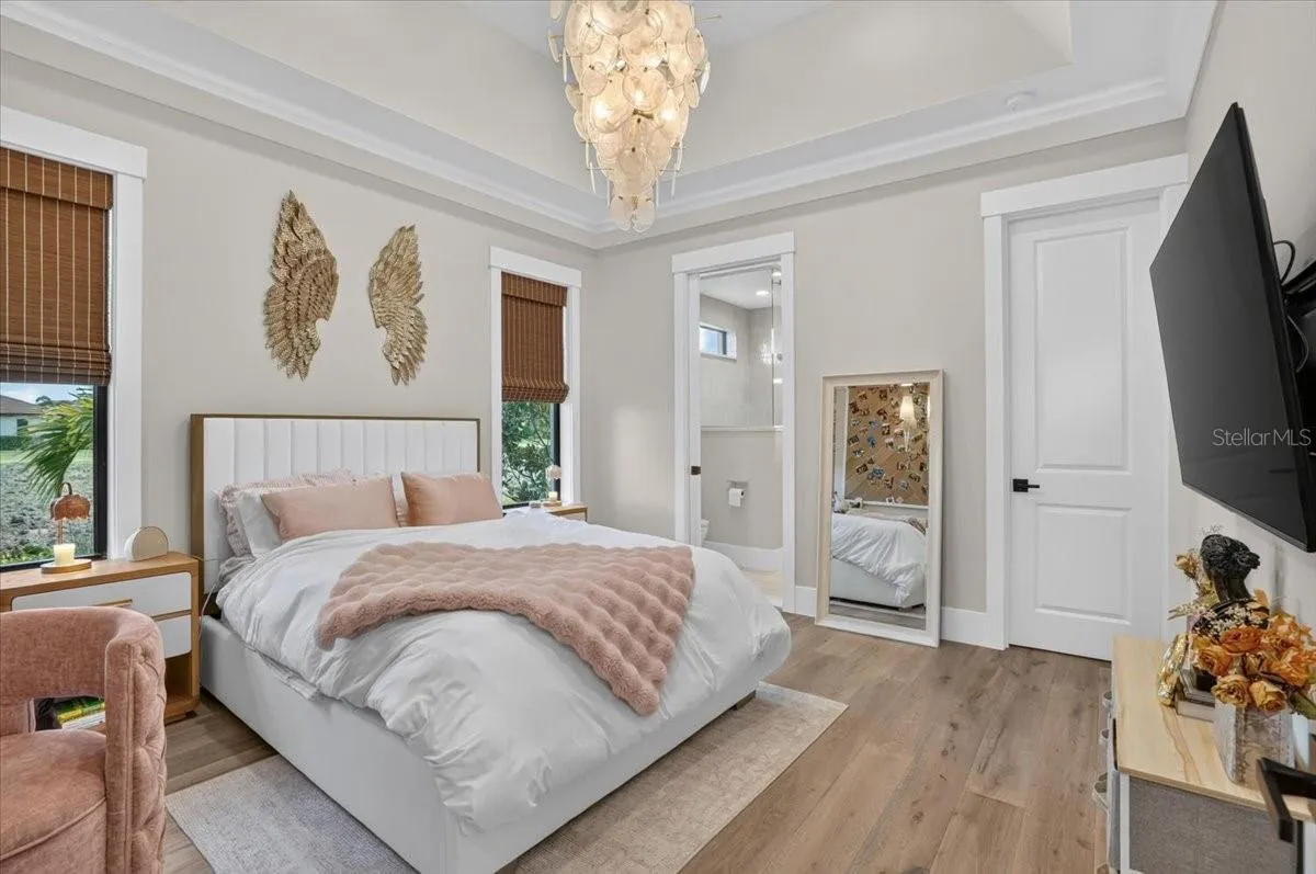 Bedroom #2: Designer Lighting