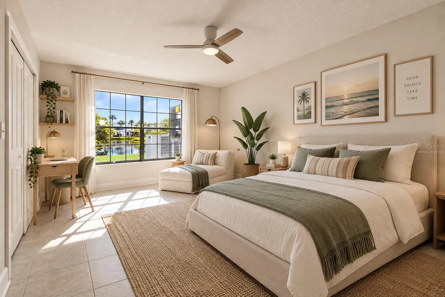 Virtually Staged - Bedroom Two