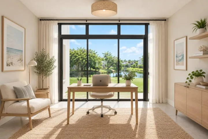 Virtually Staged - Sunroom/Office/Den...many options!