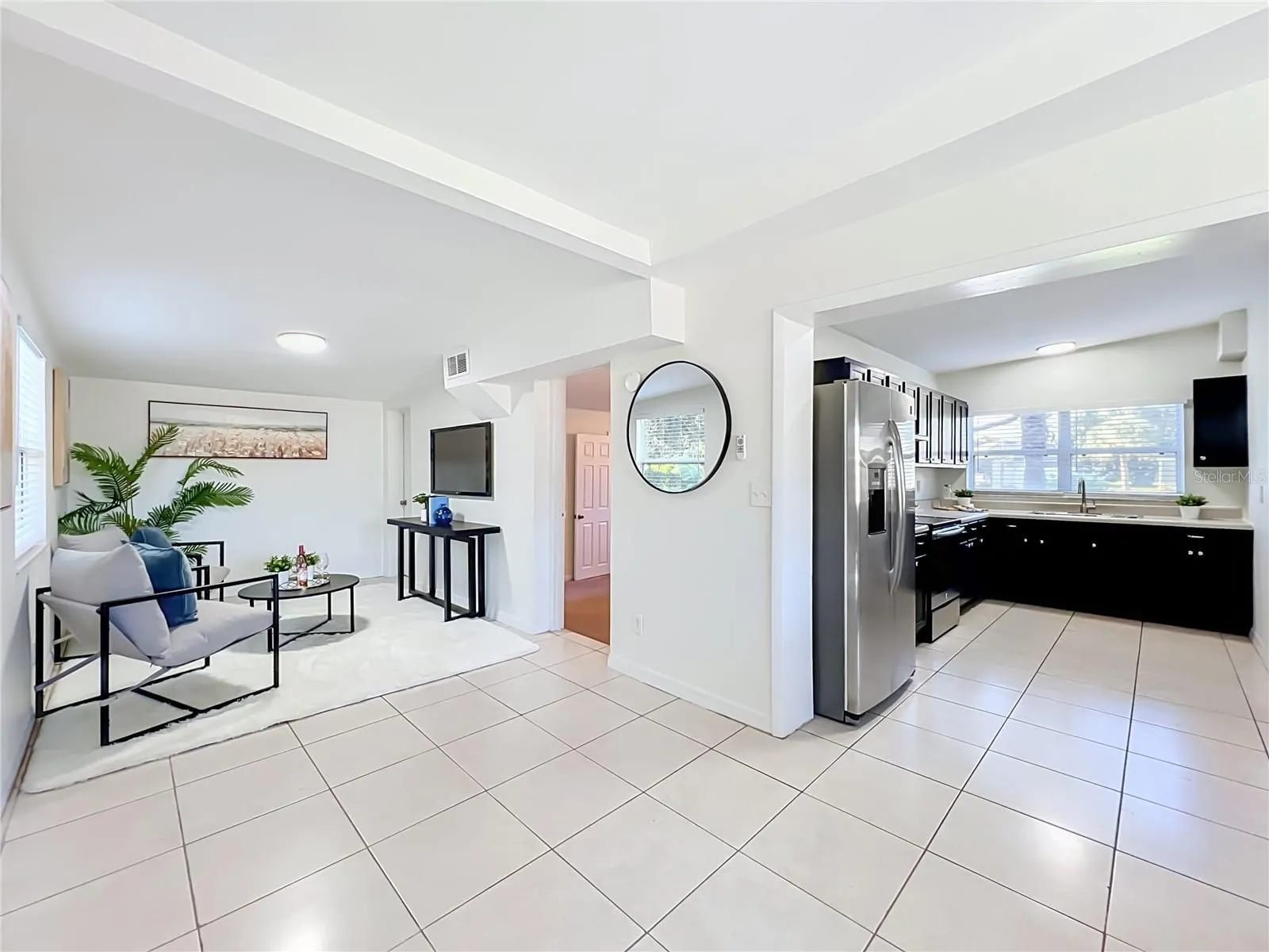 Kitchen and Family Room
