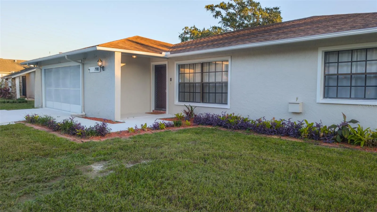 Freshly painted home