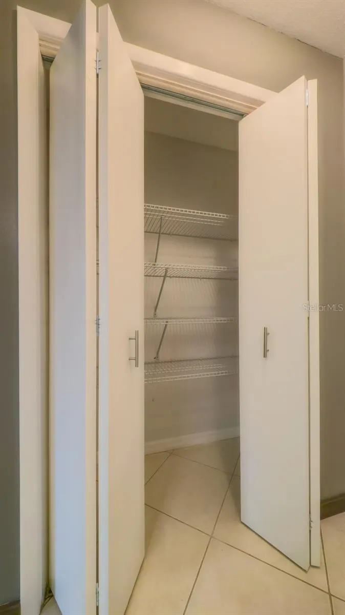 Tons of closet space
