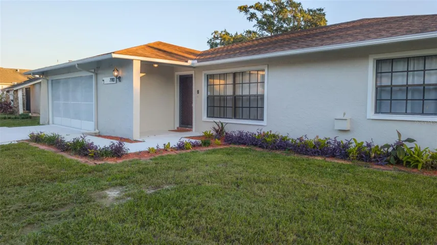 Freshly painted home