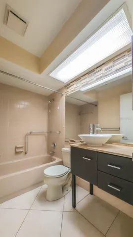 Bath with tube shower combo