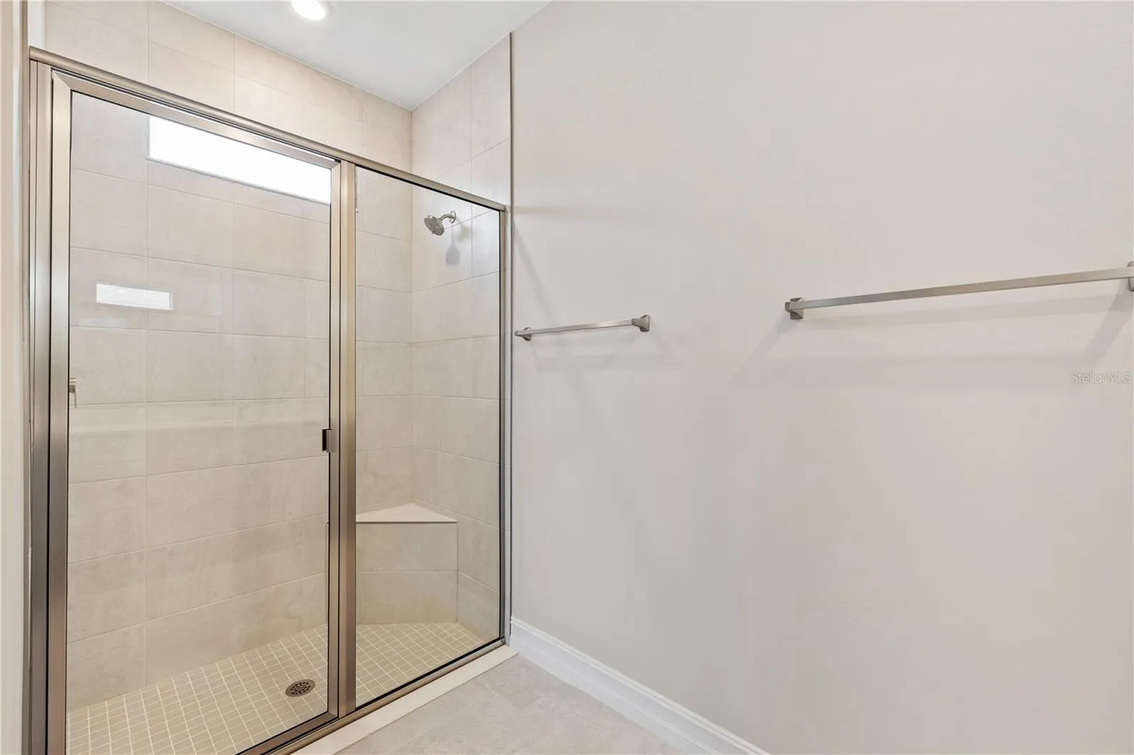 Primary bathroom shower