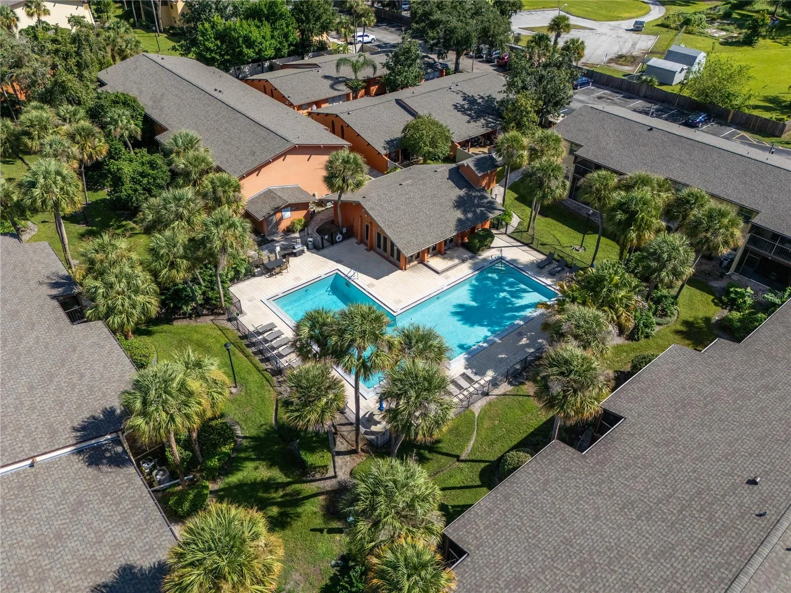 Two community pools.