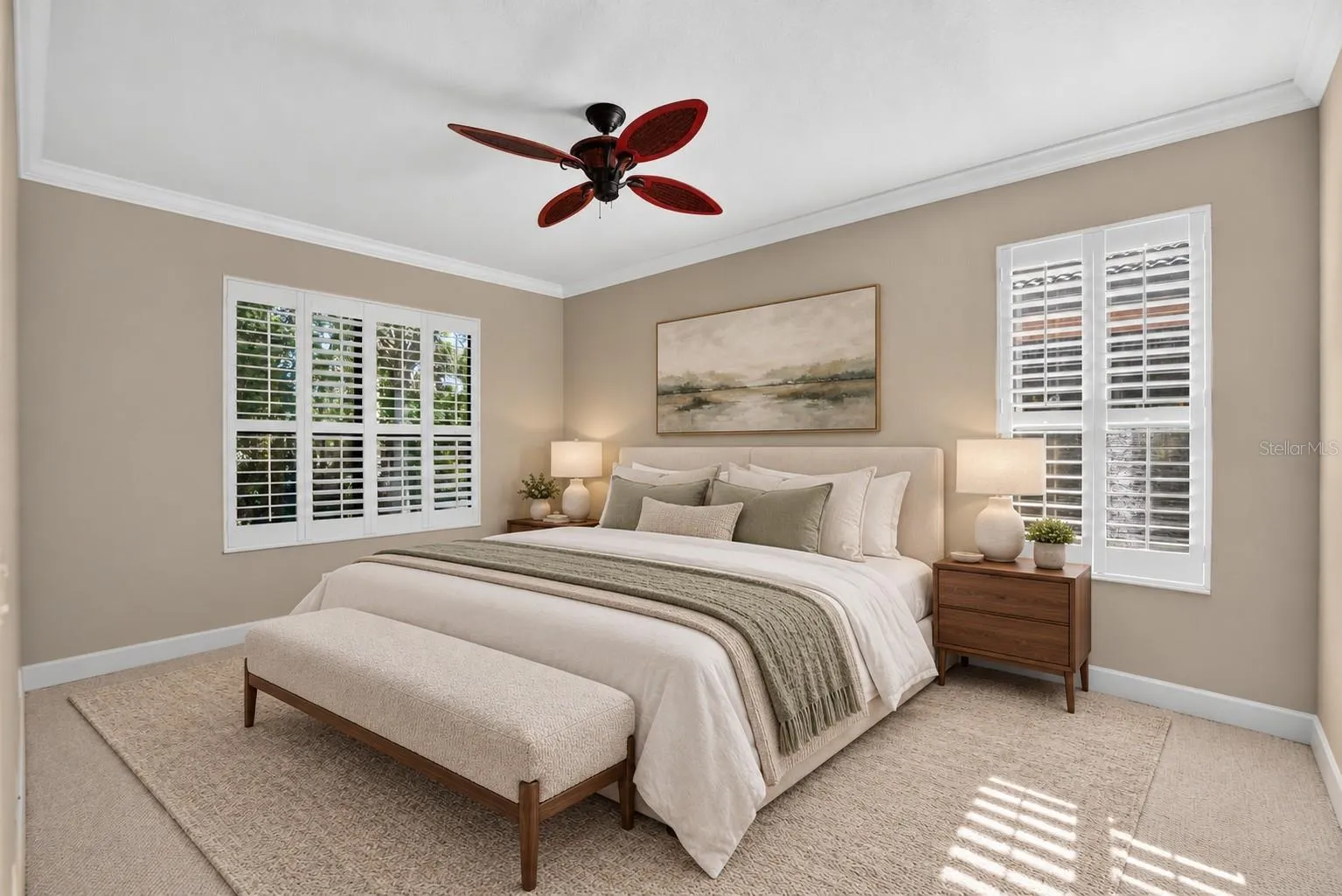 Virtual Primary Bedroom