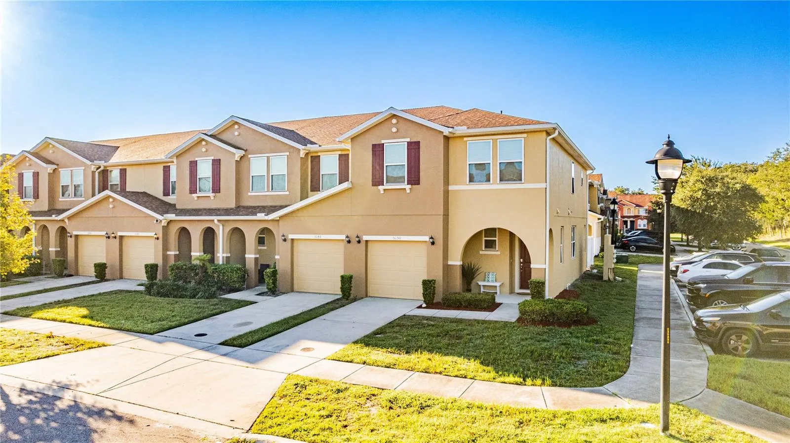 Gorgeous corner lot with plenty extra parking near by