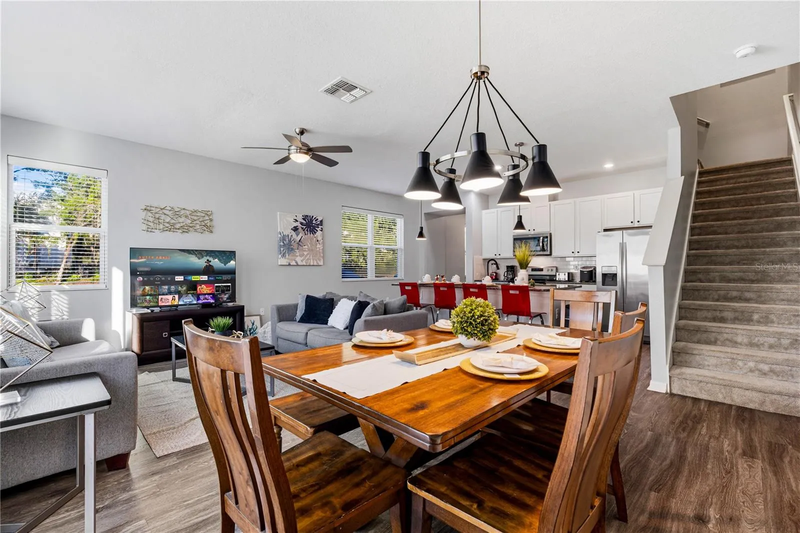 Open floorplan
