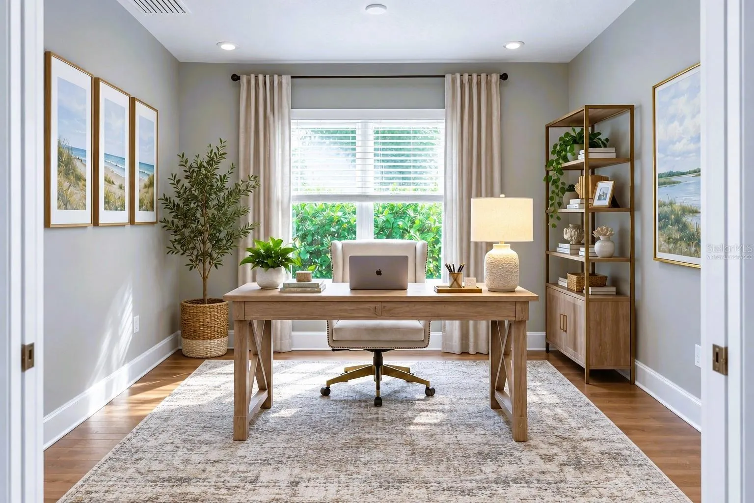 Office Virtually Staged