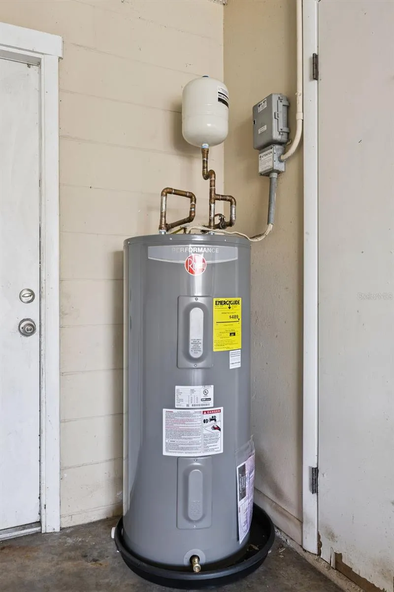 New Water Heater.