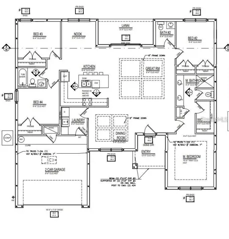 Builder model floor plan illustration; verify actual layout and dimensions.
