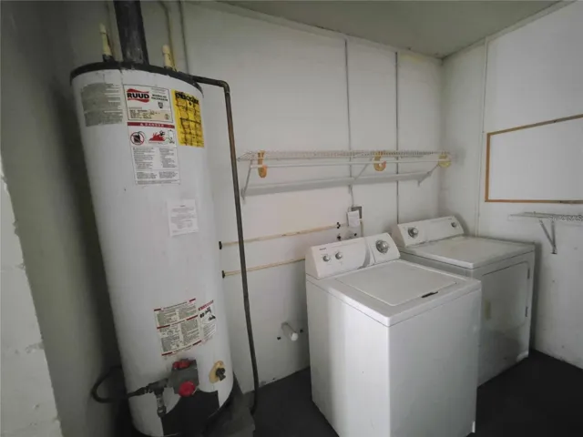 Laundry area
