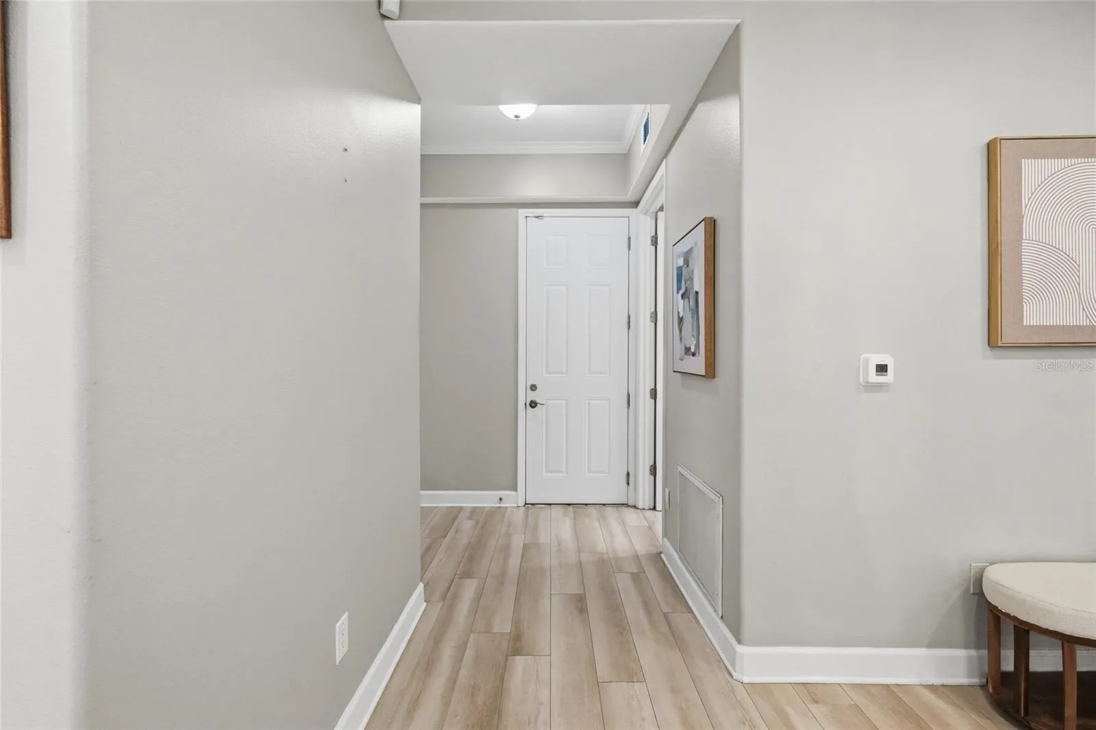 Hallway leading to bedrooms