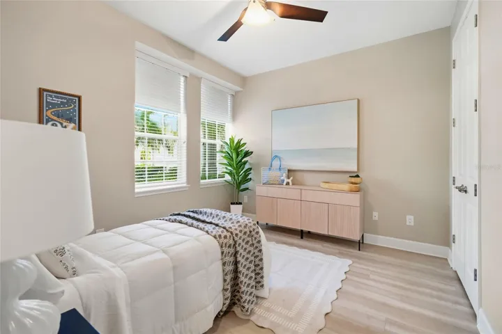 Second bedroom with ample closet