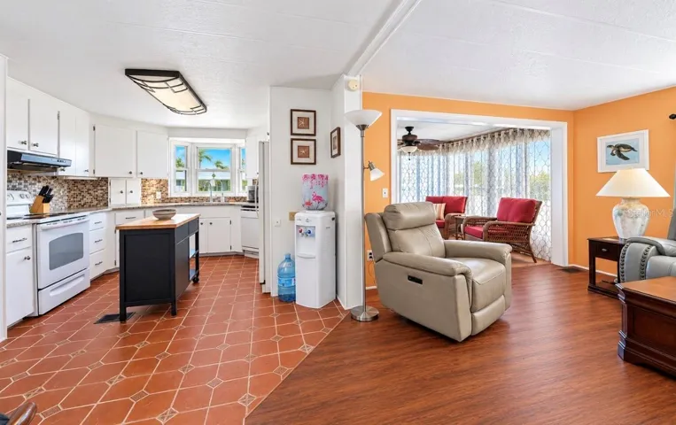 Kitchen and Florida room