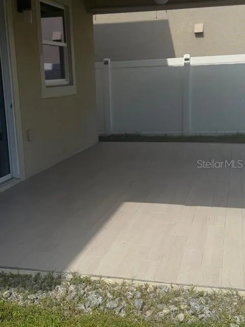 Covered Back Porch