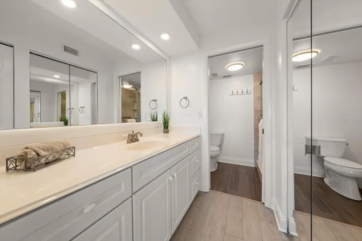 Primary suite bathroom