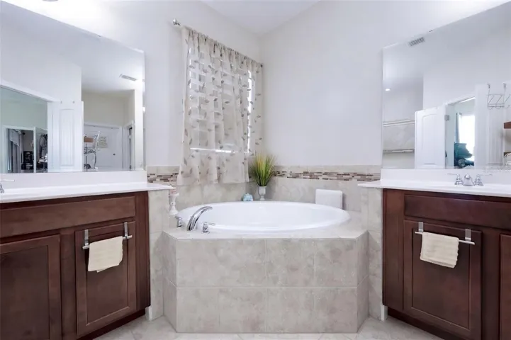 Master Bath Dual sinks