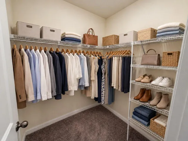 First master closet