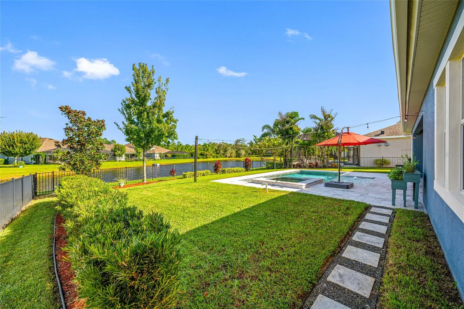Fenced Backyard