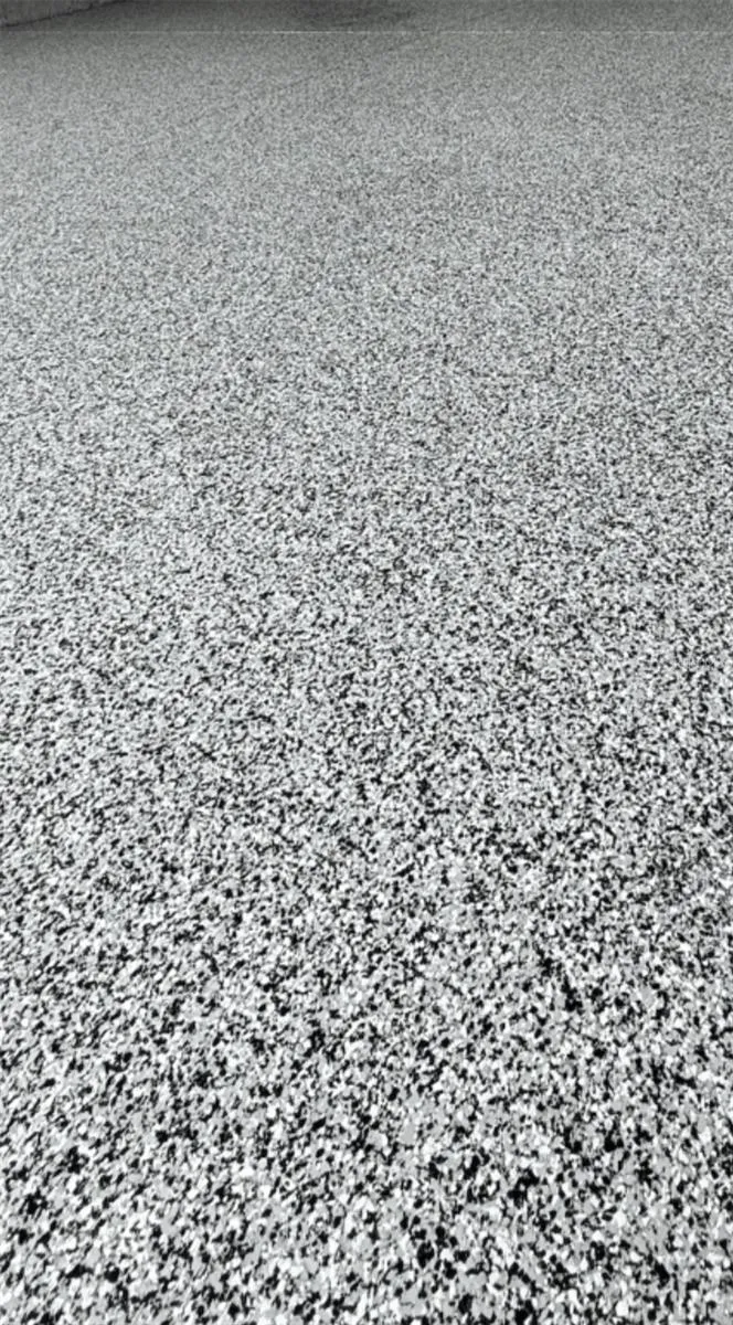 Epoxy garage floor
