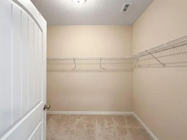 Primary walk-in closet