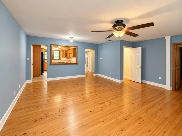Living and dining area