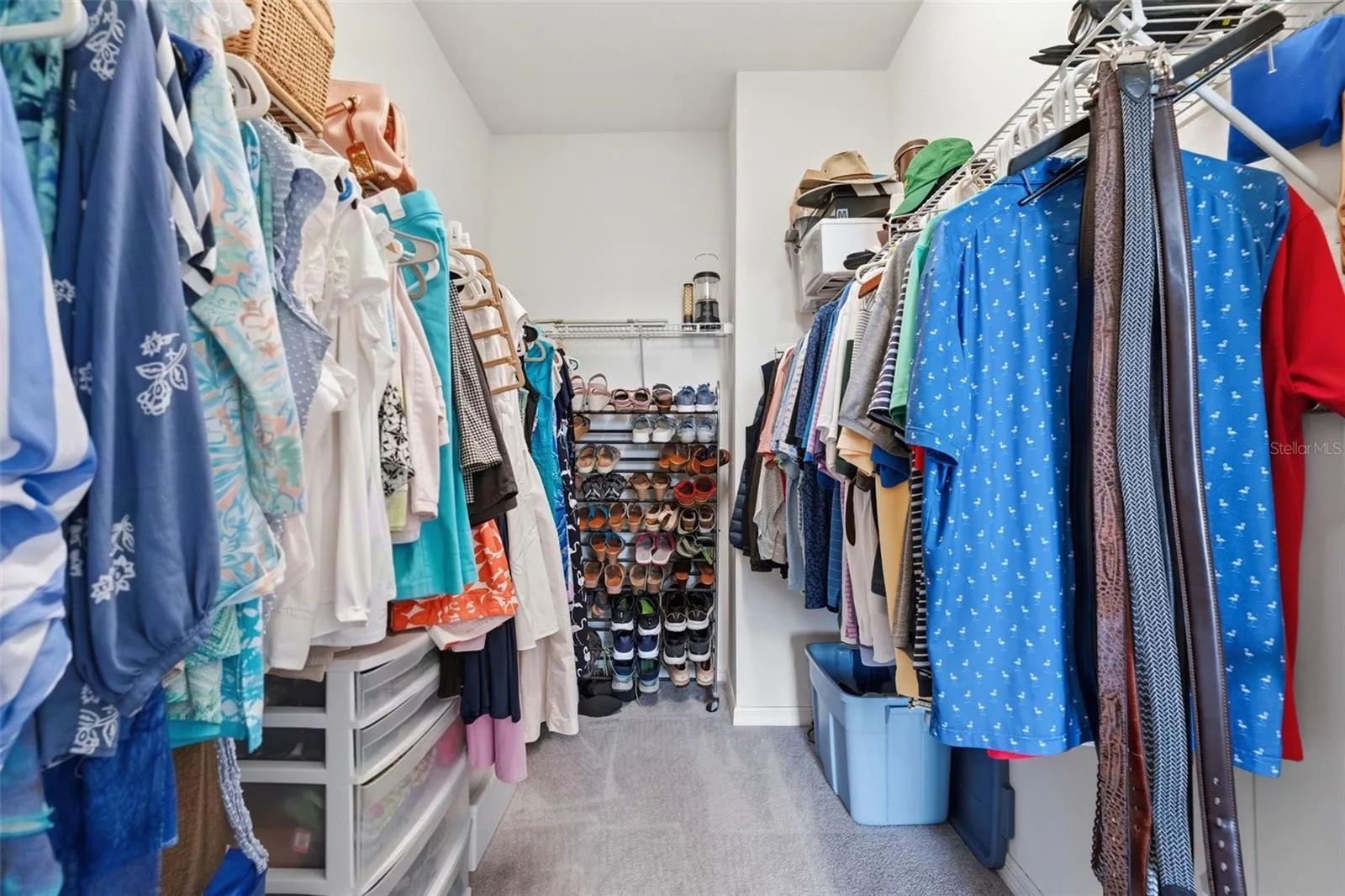 Large walk-in closet