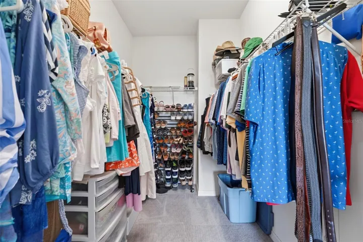 Large walk-in closet