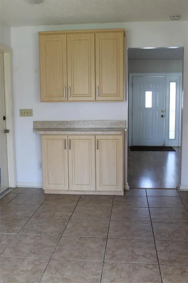 Cabinets in Eat-In Area of Kitchen