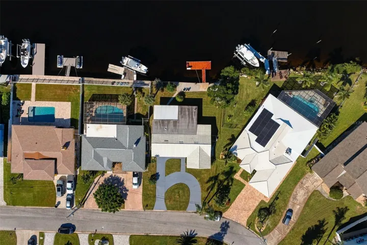 Room for a pool - lot size .20 - quiet cul de sac street.  Community boat ramp on this street