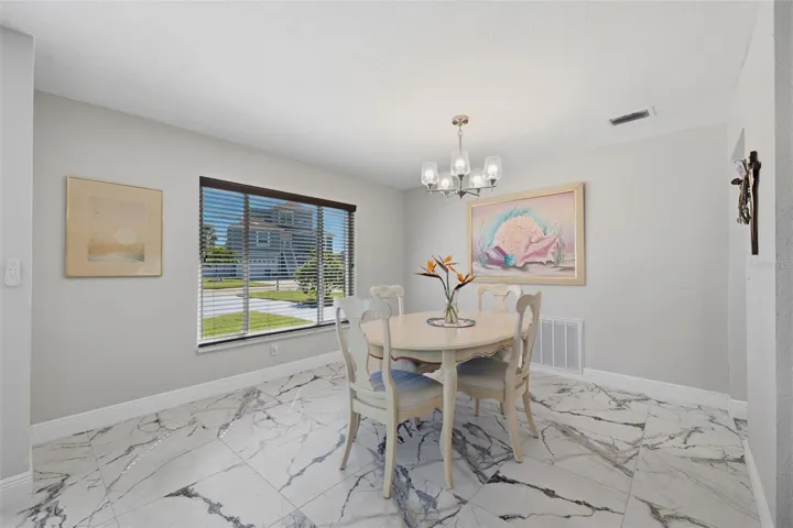 Formal Dining area - Sunrise view.