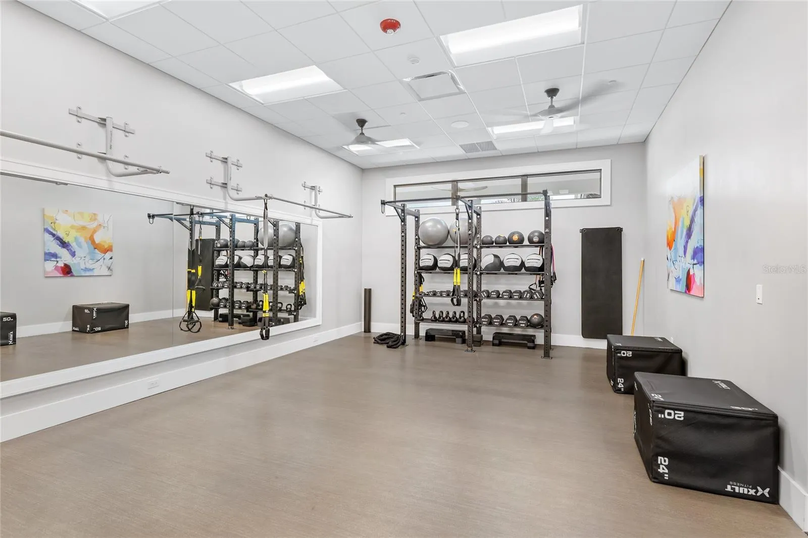 Additional Movement Room for organized classes.