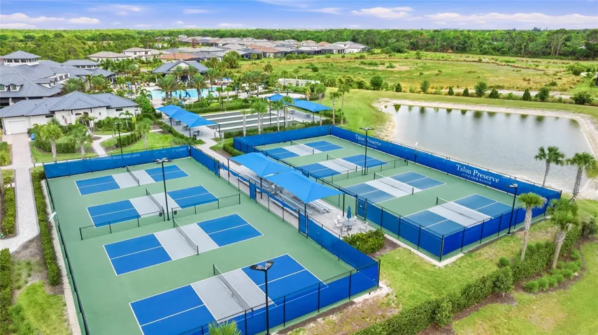 Pickleball and Tennis courts.