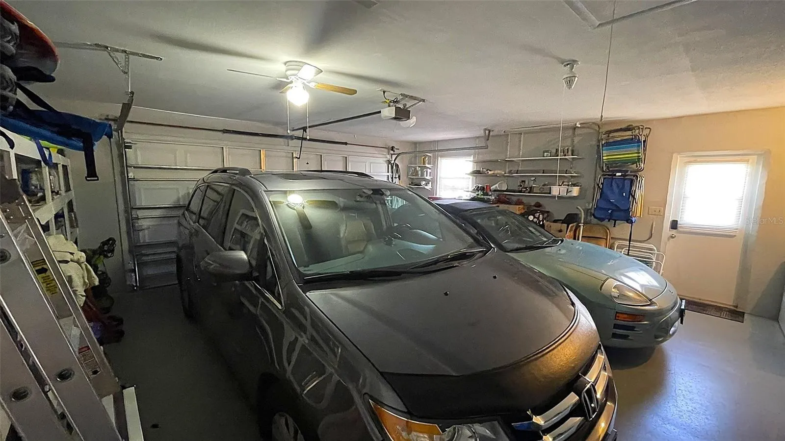 Large 2 car garage