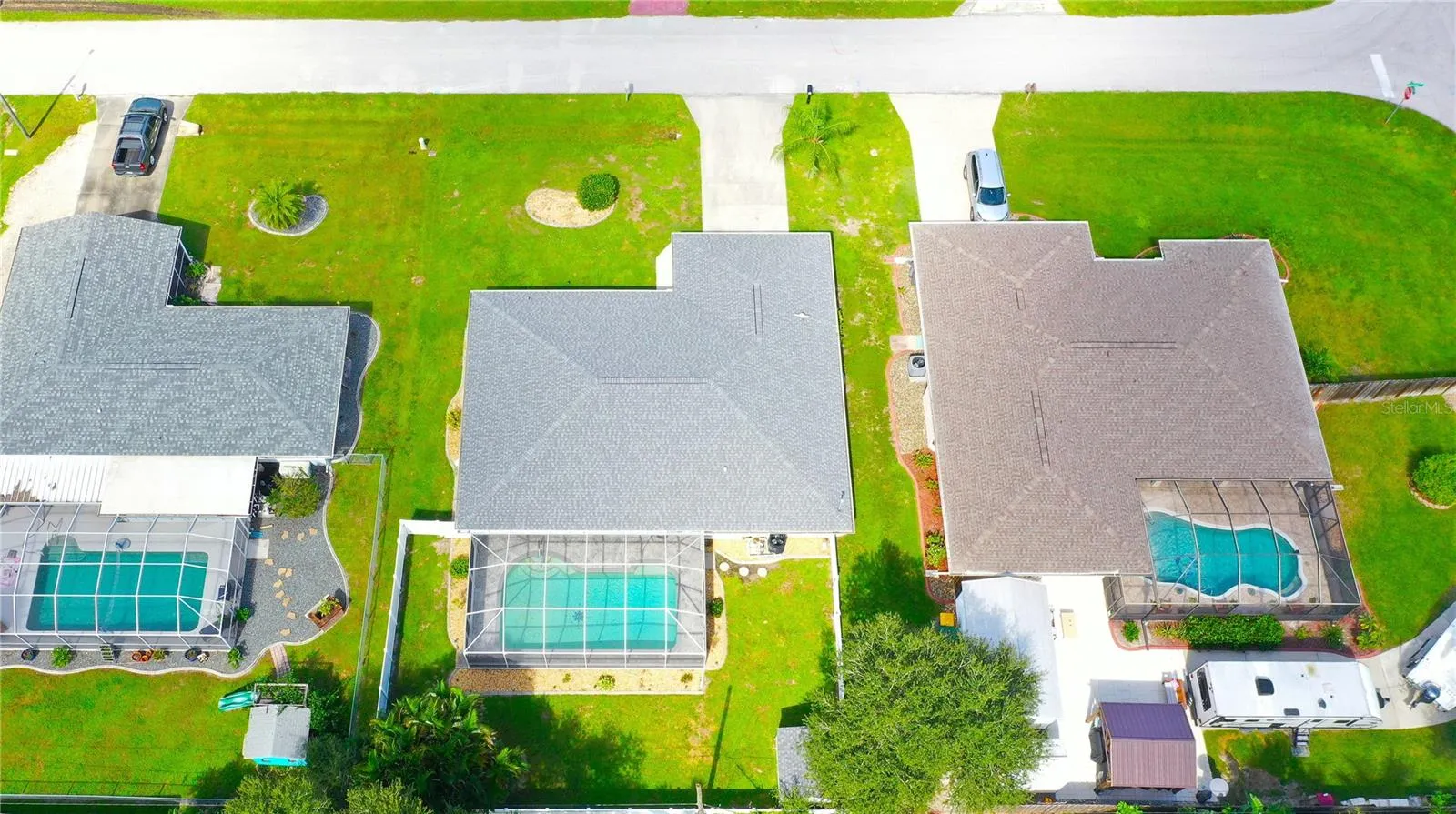 Aerial view from Back