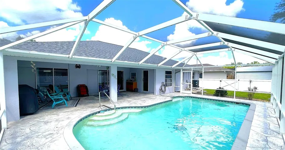 Screened in Heated Pool