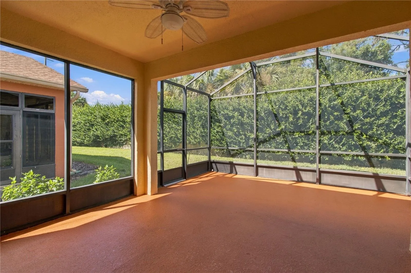 Covered and Extended Lanai